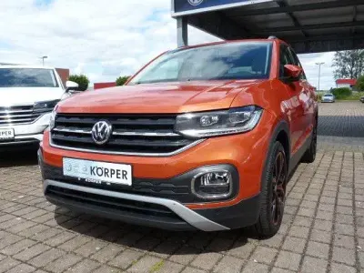 Gebraucht VW T-Cross Style 95 PS (69 kW) 2019 Energetic orange SUV