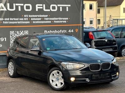Gebraucht BMW 116 Sport Line 136 PS (100 kW) 2014 Schwarz Kleinwagen