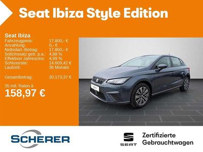 Gebraucht Seat Ibiza Style 116 PS (85 kW) 2024 Grau Kleinwagen