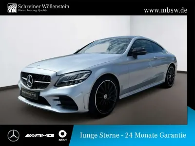 Gebraucht Mercedes C200 AMG 184 PS (135 kW) 2024 Metalliclack hightechsilber Coupé