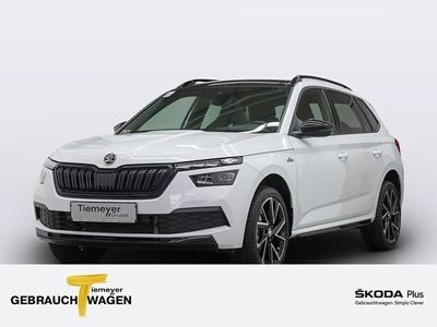 gebraucht Skoda Kamiq 1.5 TSI DSG MONTE CARLO AHK NAVI PANO LED