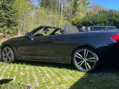 Brugt BMW 435 313 HK (230 kW) 2016 Sort Cabriolet