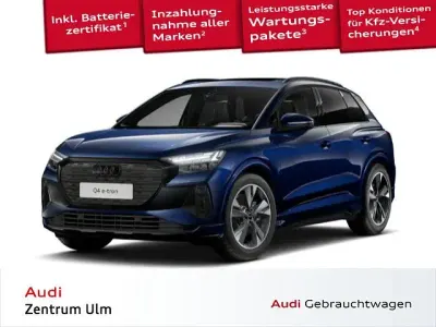 Gebraucht Audi Q4 e-tron Advanced Plus 150 kW (204 PS) 2023 Navarrablau metallic SUV