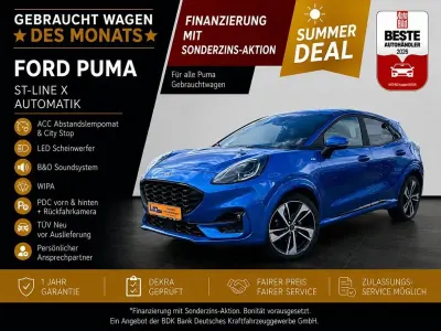 Gebraucht Ford Puma ST-Line X 125 PS (91 kW) 2021 Blau SUV