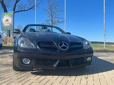 Gebraucht Mercedes SLK350 Sport 305 PS (224 kW) 2009 Obsidianschwarz  metalliclack Cabrio