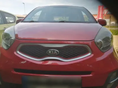 Brugt Kia Picanto 69 HK (50 kW) 2015 Rød Hatchback