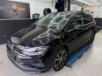 Gebraucht VW Golf Sportsvan Highline 150 PS (110 kW) 2018 Schwarz Van / Kleinbus