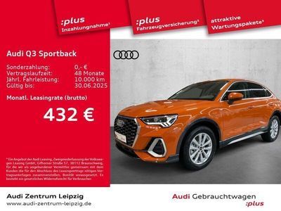 Gebraucht Audi Q3 Sportback Business 245 PS (180 kW) 2024 Orange SUV