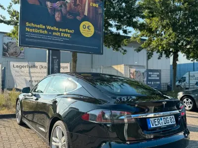 Brugt Tesla Model S 235 kW (320 HK) 2016 Sort Hatchback