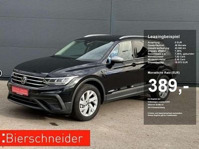 Gebraucht VW Tiguan Allspace S 150 PS (110 kW) 2022 Schwarz SUV
