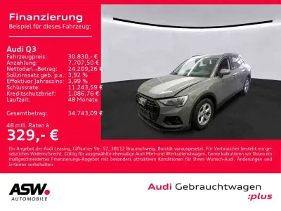 Gebraucht Audi Q3 Advanced Plus 150 PS (110 kW) 2023 Chronosgrau metallic SUV