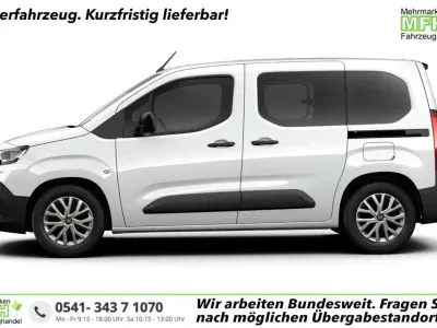 Ny Fiat Doblò 101 HK (74 kW) 2025 Hvid MPV