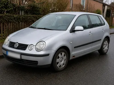 Gebraucht VW Polo 54 PS (39 kW) 2003 Silber Kleinwagen