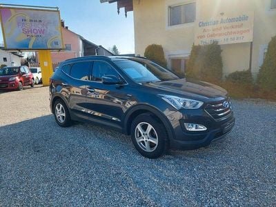 Gebraucht Hyundai Santa Fe Premium 197 PS (144 kW) 2013 Blau SUV