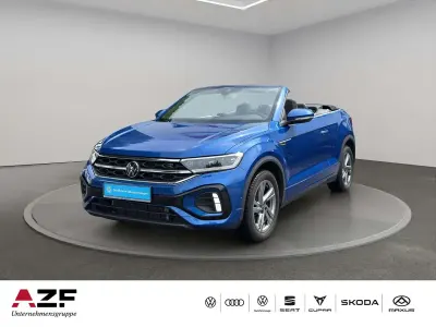 Gebraucht VW T-Roc Cabriolet R-line 150 PS (110 kW) 2025 Ravennablau metallic Cabrio