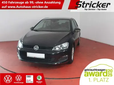 Gebraucht VW Golf VII Trendline 86 PS (63 kW) 2013 Deep black perleffekt Limousine