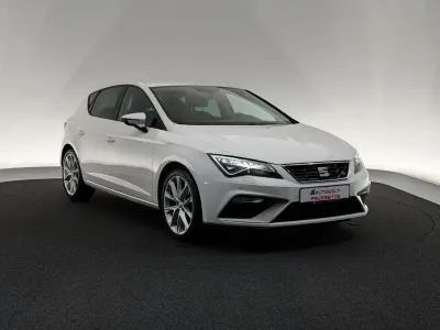 Usata Seat Leon FR 131 CV (96 kW) 2019 Bianco Berlina