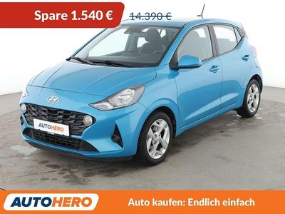Gebraucht Hyundai i10 Trend 84 PS (61 kW) 2022 Blau Kleinwagen