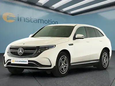 Gebraucht Mercedes EQC400 300 kW (408 PS) 2021 Weiß SUV