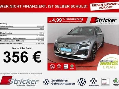 Gebraucht Audi Q4 e-tron S-Line 150 kW (204 PS) 2022 Grau SUV