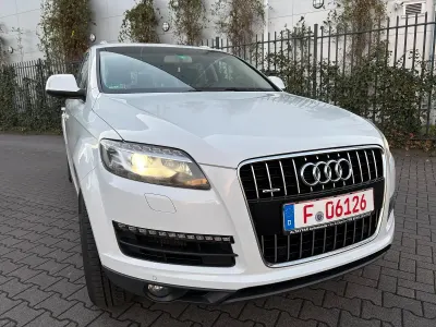 Gebraucht Audi Q7 Design 245 PS (180 kW) 2014 Gletscherweiß metallic SUV