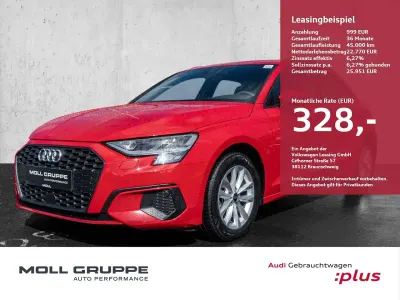 Gebraucht Audi A3 150 PS (110 kW) 2023 Tangorot metallic Limousine