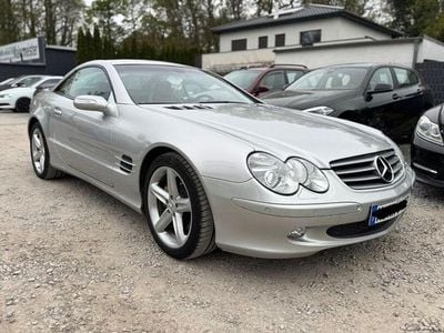 Usata Mercedes SL500 306 CV (225 kW) 2005 Argento Cabrio