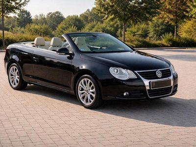 Brugt VW Eos 122 HK (89 kW) 2007 Blå Cabriolet