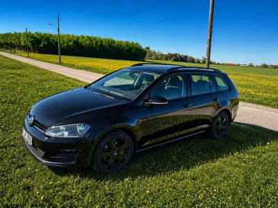 Brugt VW Golf VII Allstar 110 HK (80 kW) 2016 Sort Stationcar