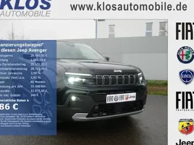 Ny Jeep Avenger Summit 100 HK (73 kW) 2026 Sort SUV