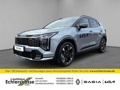 Gebraucht Kia Sportage GT-Line 179 PS (131 kW) 2025 Lunarsilber metallic / schwarz SUV
