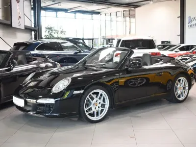 Begagnad Porsche 911 Carrera Cabriolet Sport 345 HK (253 kW) 2011 Svart Cab
