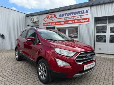 Gebraucht Ford Ecosport Titanium 125 PS (91 kW) 2019 Rot SUV
