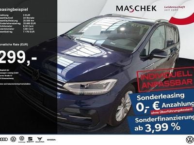 Atlantik blue metallic Gebraucht 2025 VW Touran IQ Drive Van / Kleinbus | 32.220 € (Guter Preis)