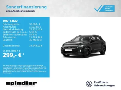 Gebraucht VW T-Roc IQ Drive 150 PS (110 kW) 2024 Deep black perleffekt SUV