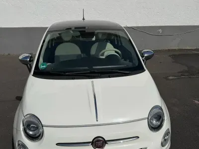 Gebraucht Fiat 500 Collezione 69 PS (50 kW) 2019 Weiß Kleinwagen
