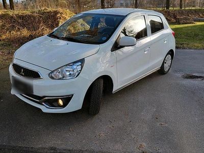 Second-hand Mitsubishi Space Star 71 CP (52 kW) 2018 Alb Hatchback