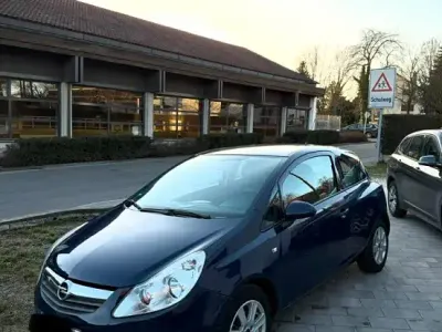 Gebraucht Opel Corsa 60 PS (44 kW) 2009 Blau Kleinwagen