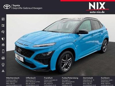 Gebraucht Hyundai Kona N Line 120 PS (88 kW) 2023 Schwarz SUV