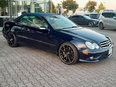 Gebraucht Mercedes CLK500 Avantgarde 387 PS (284 kW) 2007 Blau Cabrio