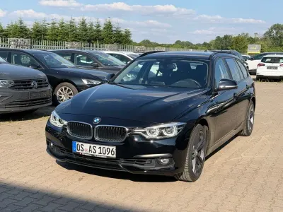 Gebraucht BMW 320 Advantage 184 PS (135 kW) 2018 Schwarz Kombi