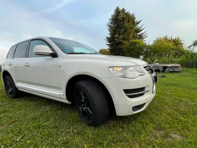 Gebraucht VW Touareg Sport 239 PS (175 kW) 2009 Weiß SUV