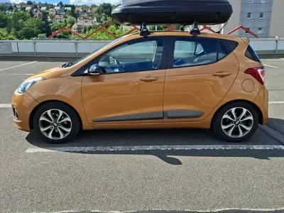 Gebraucht Hyundai i10 Style 87 PS (63 kW) 2015 Orange Kleinwagen