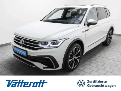 Gebraucht VW Tiguan Allspace R-line 200 PS (147 kW) 2022 Pure white SUV