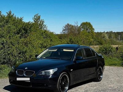 Usata BMW 525 192 CV (141 kW) 2004 Blu Berlina