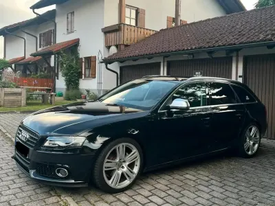 Używany Audi A4 143 KM (105 kW) 2009 Czarny Kombi
