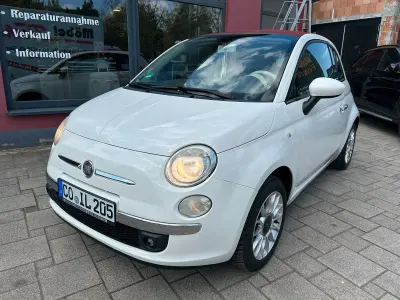 Occasion Fiat 500 Lounge 69 PK (50 kW) 2012 Wit Cabriolet