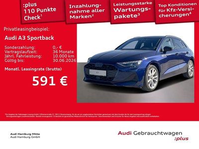 Gebraucht Audi A3 Advanced Plus 150 PS (110 kW) 2026 Navarrablau metallic Limousine