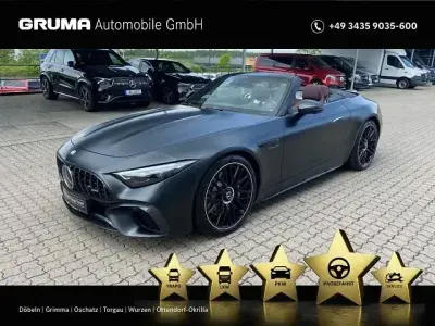 Gebraucht Mercedes SL63 AMG Premium Plus 585 PS (430 kW) 2025 Manufaktur magno lack manufakt Cabrio