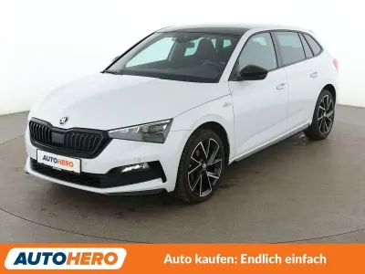 Gebraucht Skoda Scala Monte Carlo 150 PS (110 kW) 2023 Weiß Kleinwagen